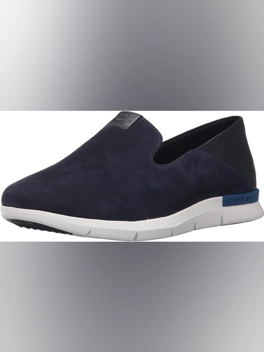Cole Haan Grand Horizon Slip on Loafer womens Loafer Navy Marine Blue Sz 8 SH163 - Picture 1 of 6